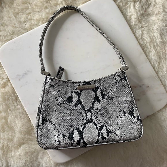 small snakeskin purse